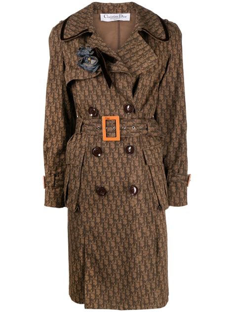 dior oblique trench coat